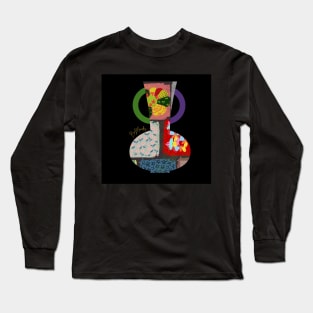 Pottery is style of life- patchwork vase Long Sleeve T-Shirt